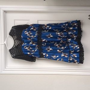Foxiedox size 14 pleated mini dress